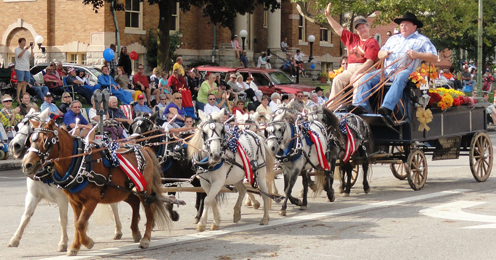 All Horse Parade Delaware County Fair